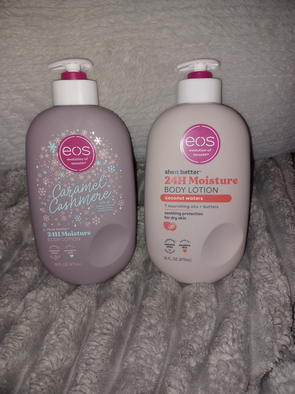 eos Body Lotion Duo - Light Pink & Mauve 24H Moisture